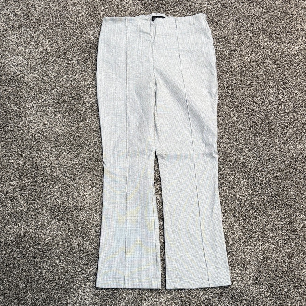 Rachel Zoe Monochrome Patterned Trousers